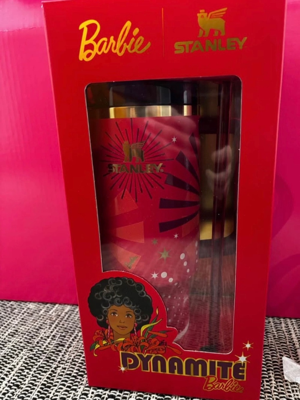 Barbie x Stanley Limited Edition, ‘80s Dynamite Barbie Quencher 40oz